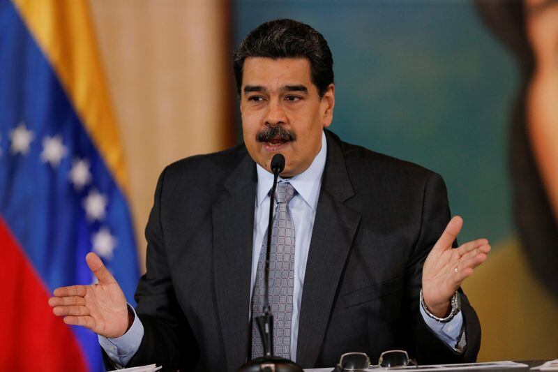 Imagen de archivo del presidente de Venezuela, Nicolás Maduro, realizando una conferencia de prensa en Caracas, Venezuela. 30 de septiembre, 2019. REUTERS/Manaure Quintero