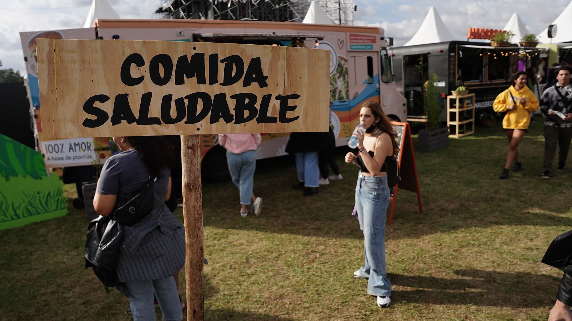 Lollapalooza 2022 Argentine - Espace vert et art