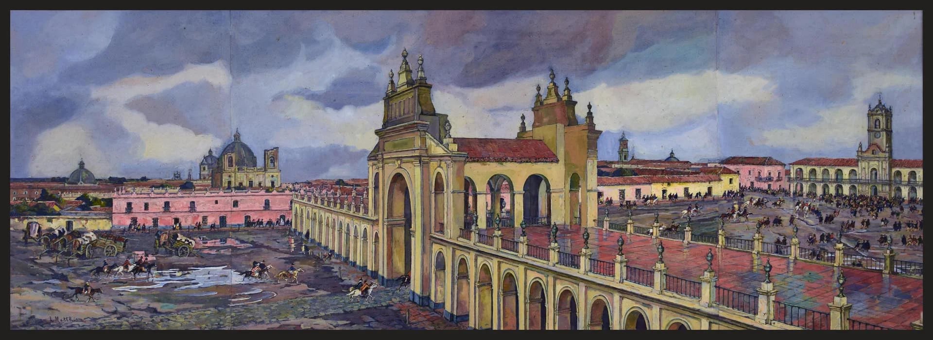Este cuadro es el número 1 del inventario del Museo del Cabildo