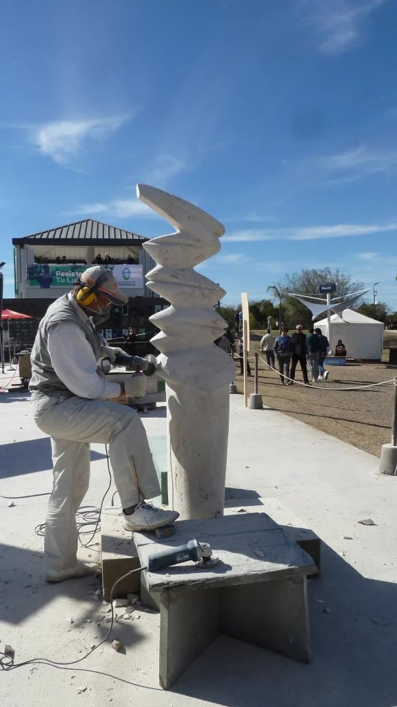 Una de las obras bastante avanzada