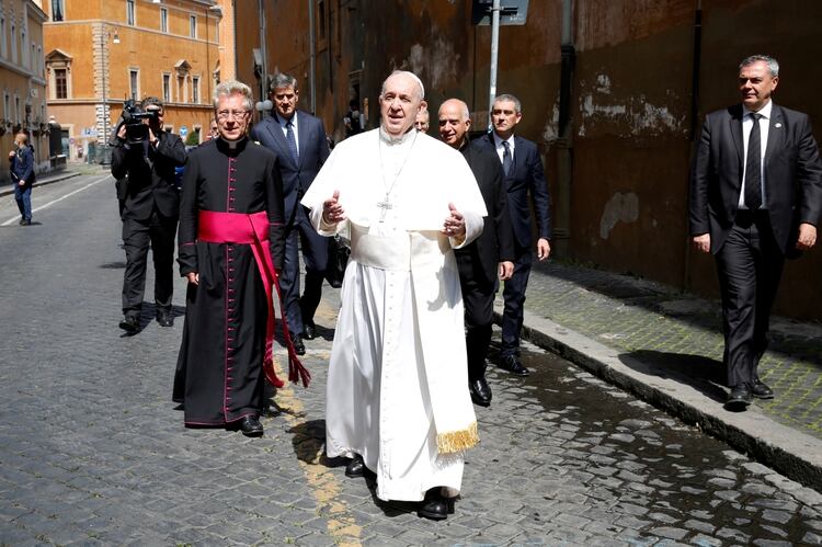 El papa Francisco habló sobre coronavirus y medio ambiente en el ...