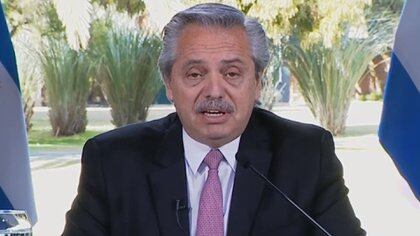 El presidente Alberto Fernández dijo ayer al FTque no le puede ofrecer más a los bonistas