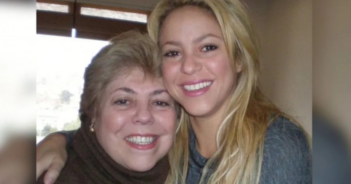 Nidia Ripoll, mãe de Shakira, voltou para casa após apresentar um problema de saúde