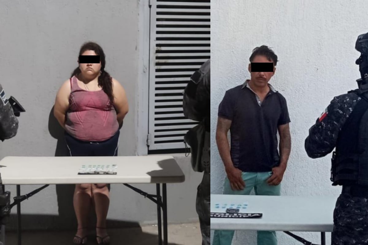 Narcomenudistas detenidos en Celaya