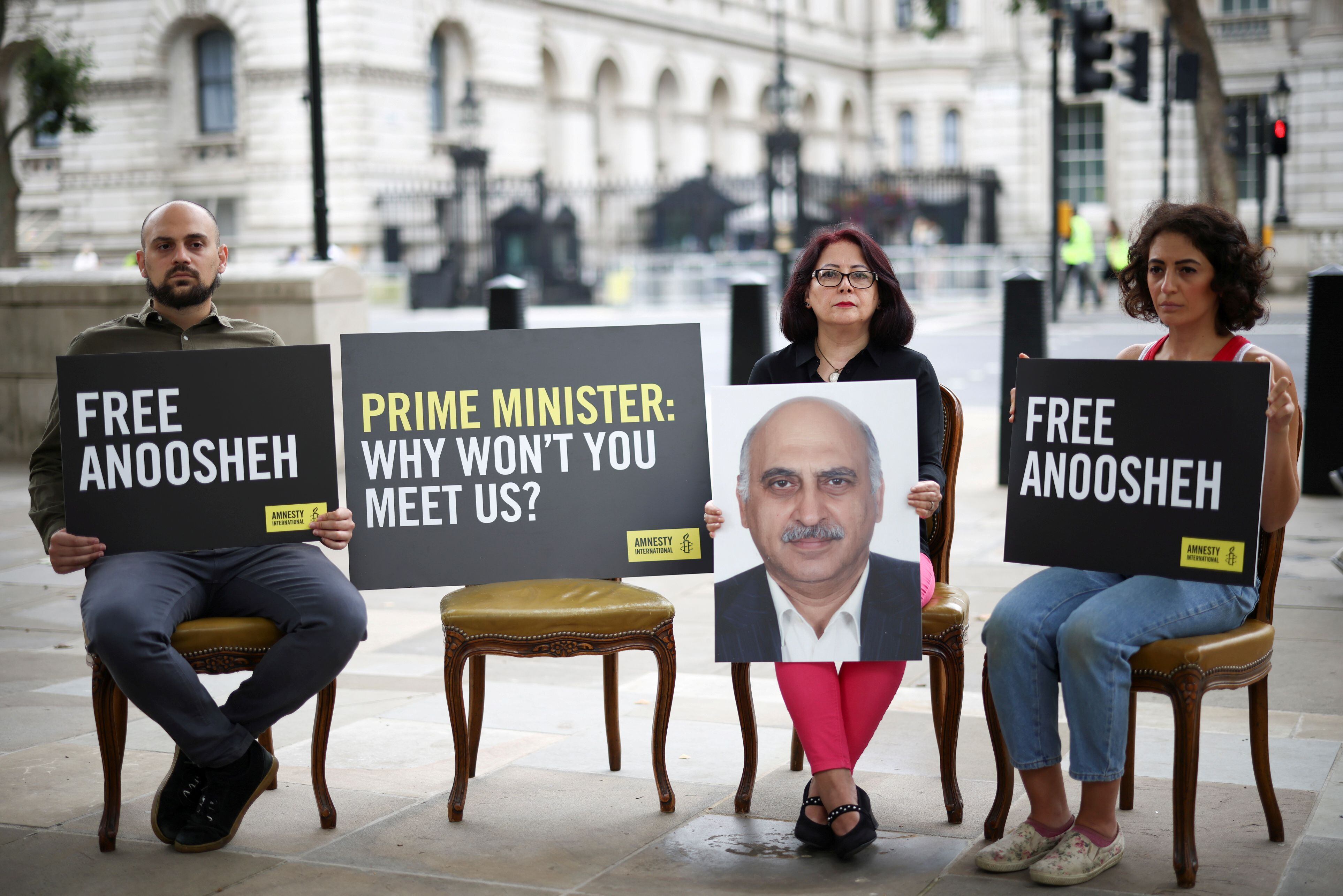 Campaña de Amnistía Internacional para la liberación de Anoosheh Ashoori (Reuters)