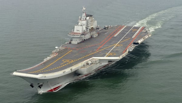 El Liaoning, el primero y Ãºnico portaaviones chino ya en servicio en la marina (AP)