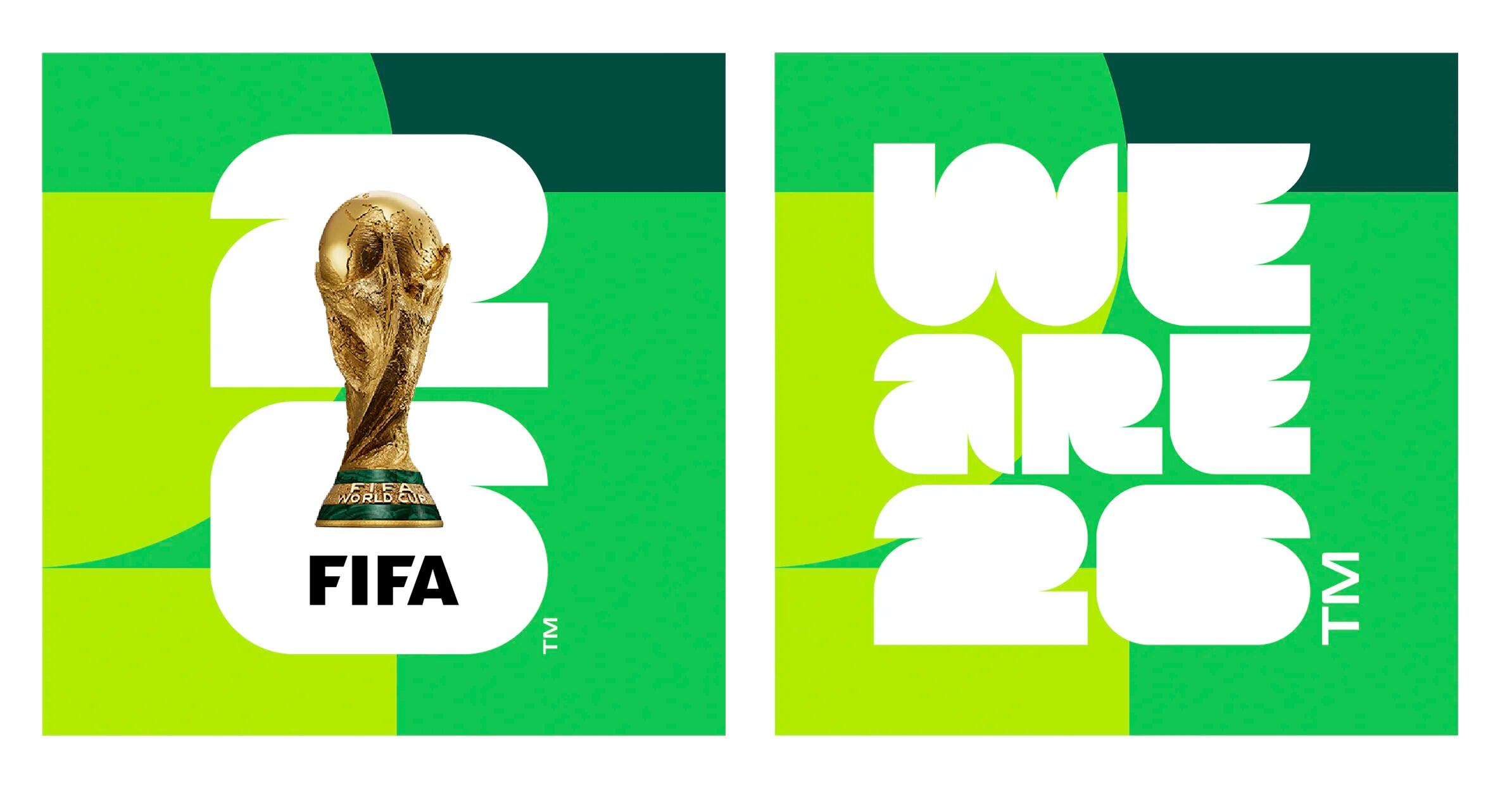 Somos 26″: FIFA presentó el logo del Mundial que se en Canadá, Estados Unidos - Infobae