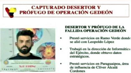 El detenido, capitán Juan Luis Gutiérrez Aranguren