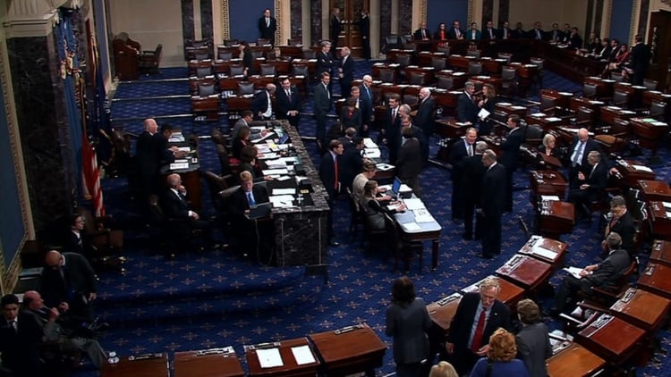 El Senado de EEUU (Foto: Especial)