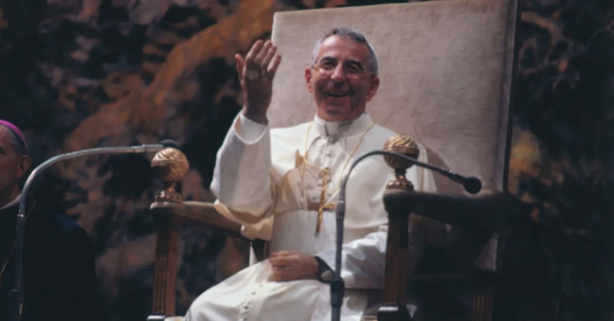 Pope John Paul I of 33 days was canonized by Francis at the Vatican.