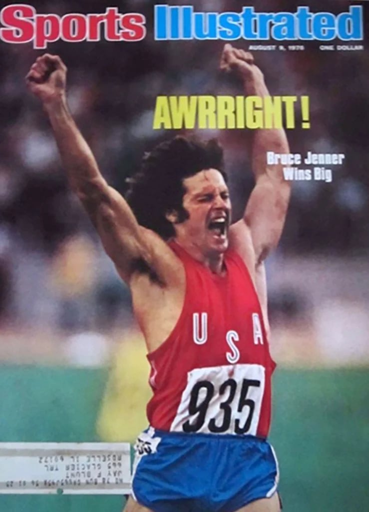 Bruce Jenner en la portada de 1976