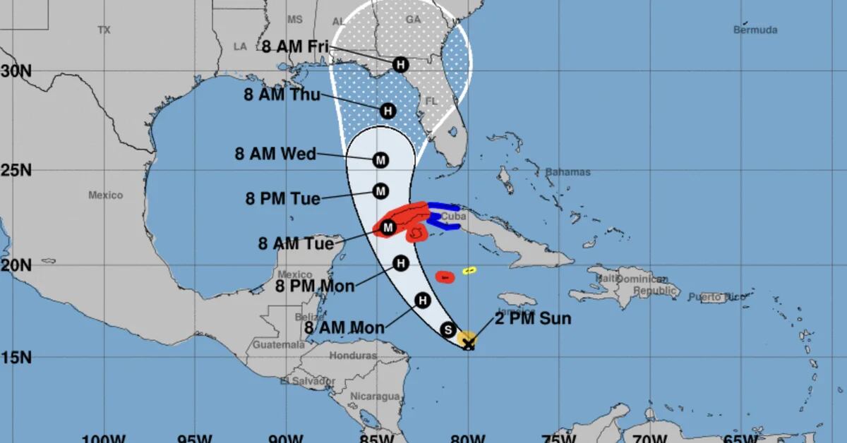 Miami si è allontanata dal percorso di Storm Ian, anche se si sta rapidamente rafforzando mentre attraversa i Caraibi