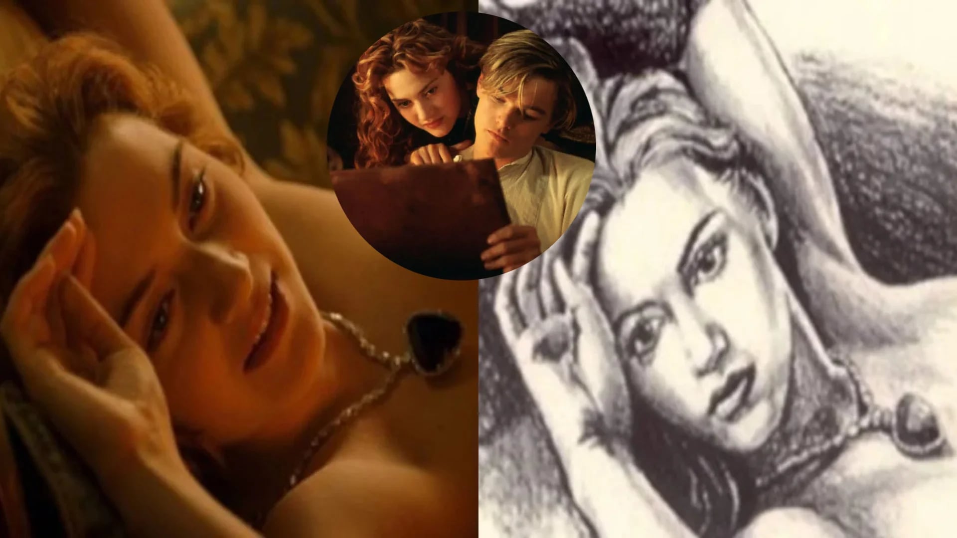 James Cameron fue quien en verdad realizó el retrato de Rose en 'Titanic'