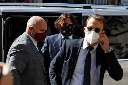 El abogado de Johnny Depp remarcó que el caso no es para su cliente “una cuestión de dinero”, sino de “justicia”. REUTERS/Peter Nicholls
