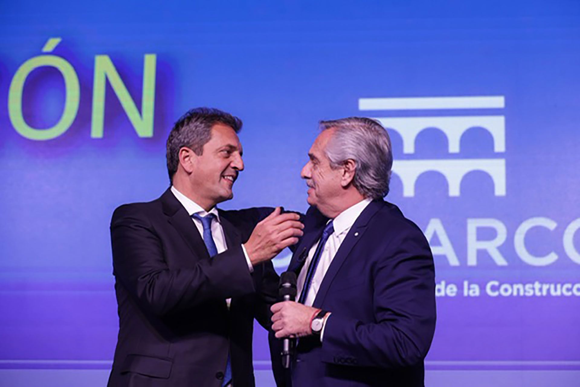 Alberto Fernández pidió votar por Sergio Massa en octubre. (Foto: Presidencia)