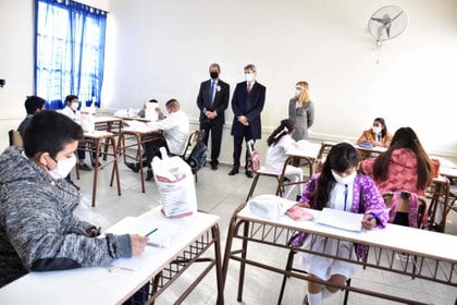 El Consejo Federal de Educación deberá dictar los parámetros para cada distrito, en el marco del regreso a las clases presenciales (Ruben Paratore/Télam)