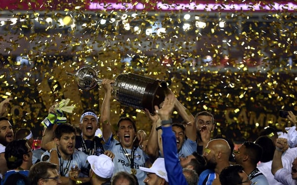 Gremio de Brasil es el vigente campeón de la copa Libertadores