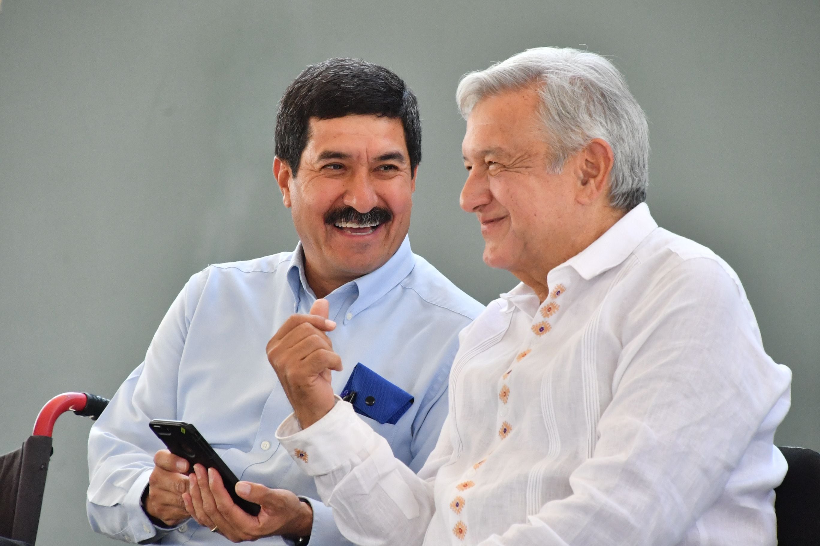 Javier Corral y Andrés Manuel López Obrador (AMLO) han mantenido cierta cercanía a pesar de sus diferencias (Foto: Gobierno de Chihuahua)