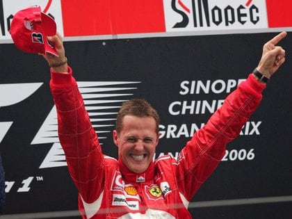 Michael Schumacher terminó detrás de Senna en la lista de los más rápidos de la F1 (REUTERS/Aly Song)