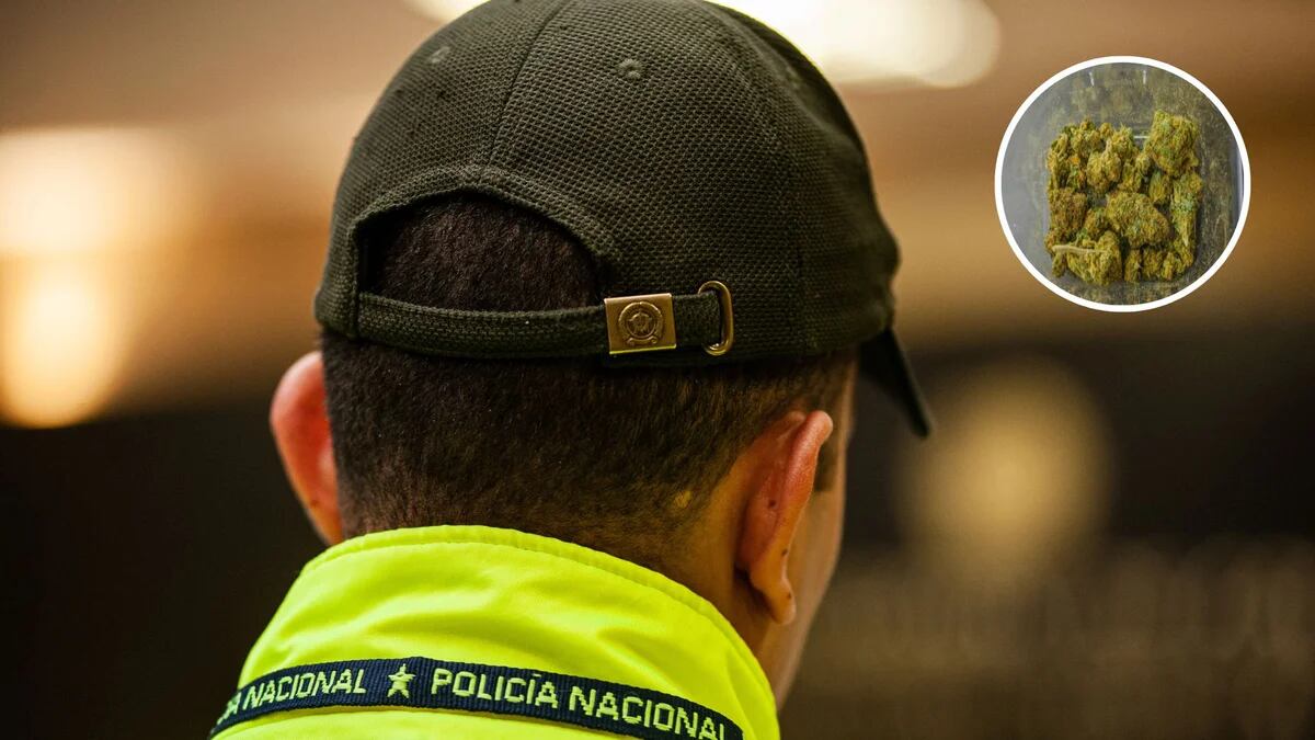En plena terminal de transporte de Bogotá, Policía capturó a un hombre con un cargamento de marihuana
