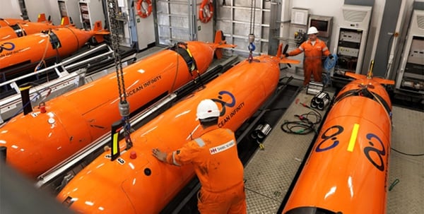 Los 5 “Drones submarinos” o AUV.