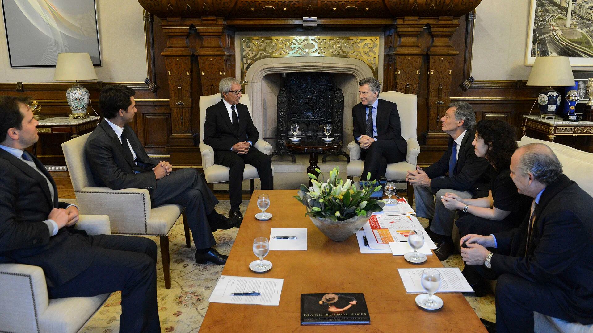 El presidente Mauricio Macri había recibido a fines de mayo al titular del Consejo de Administración de la brasileña BRF, Adílio Diniz y al CEO Global Pedro Faria (Télam)