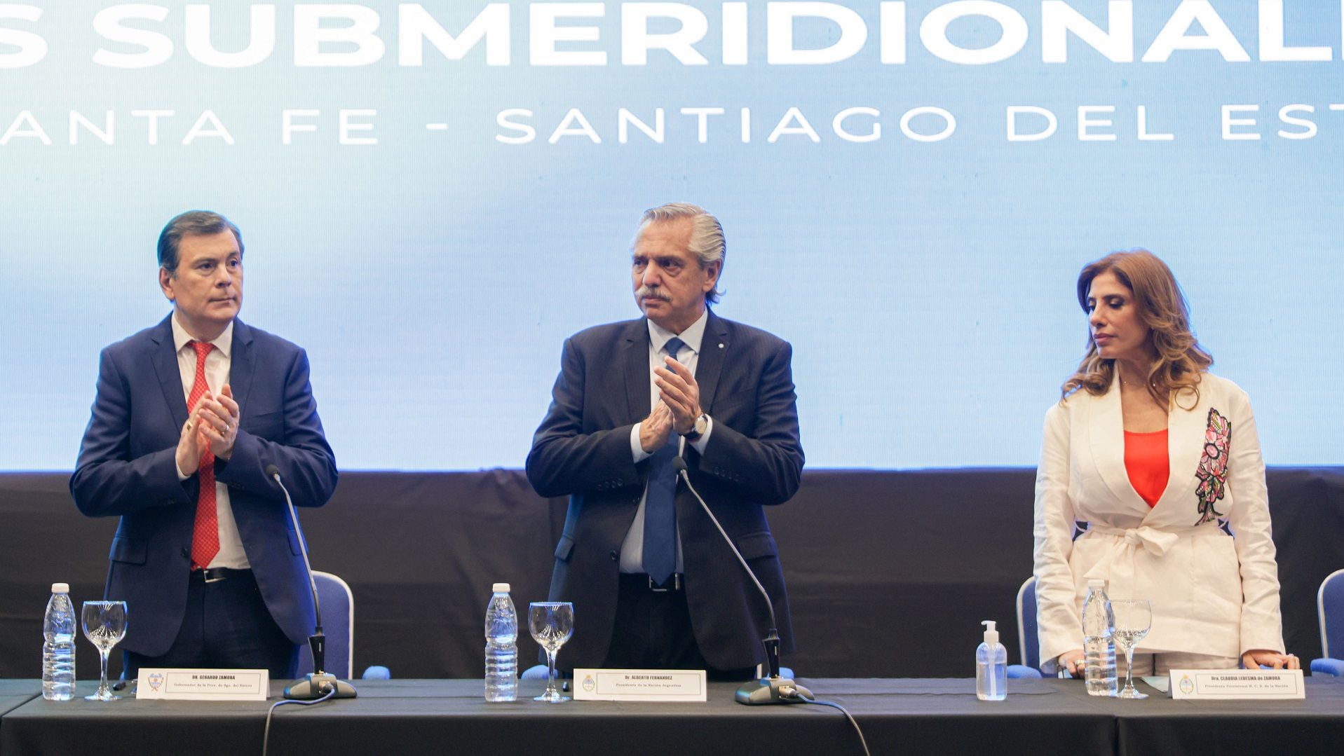 Zamora se mostró muy cerca de las decisiones que adoptó el presidente Alberto Fernández durante todo su mandato. (Foto: Presidencia)