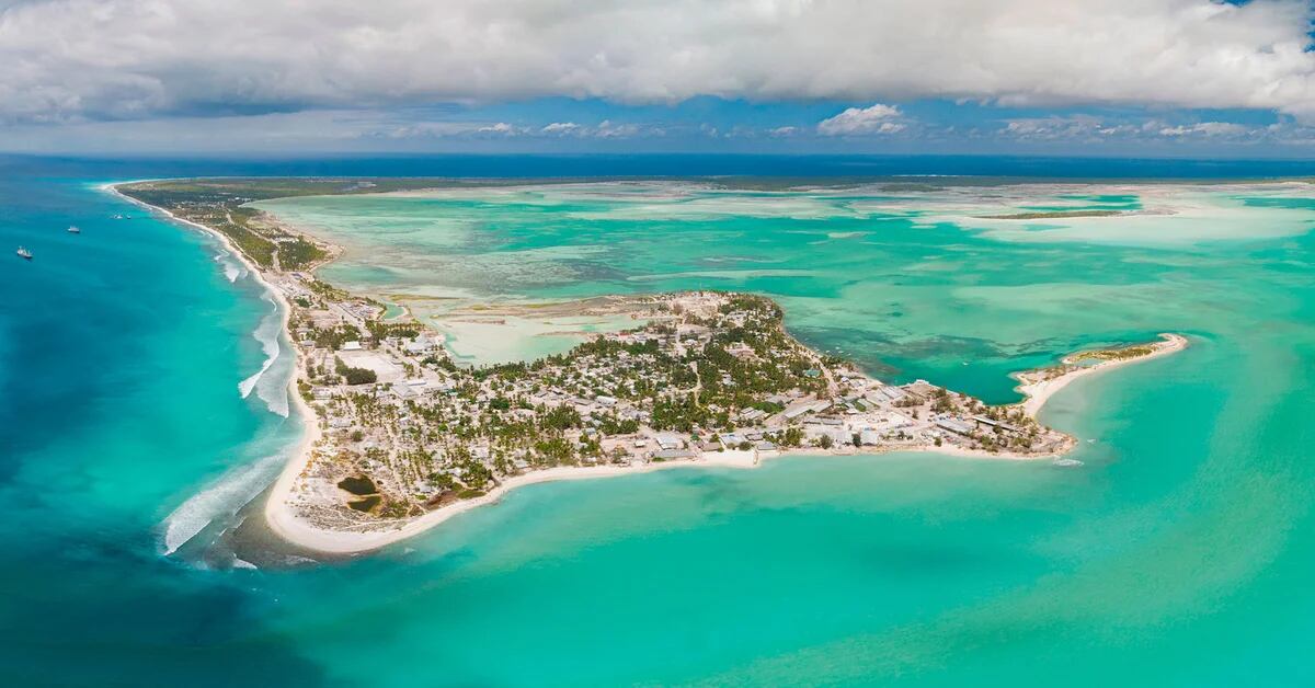 Kiribati, un país al borde de la desaparición, fue el primero en recibir el 2022 - Infobae