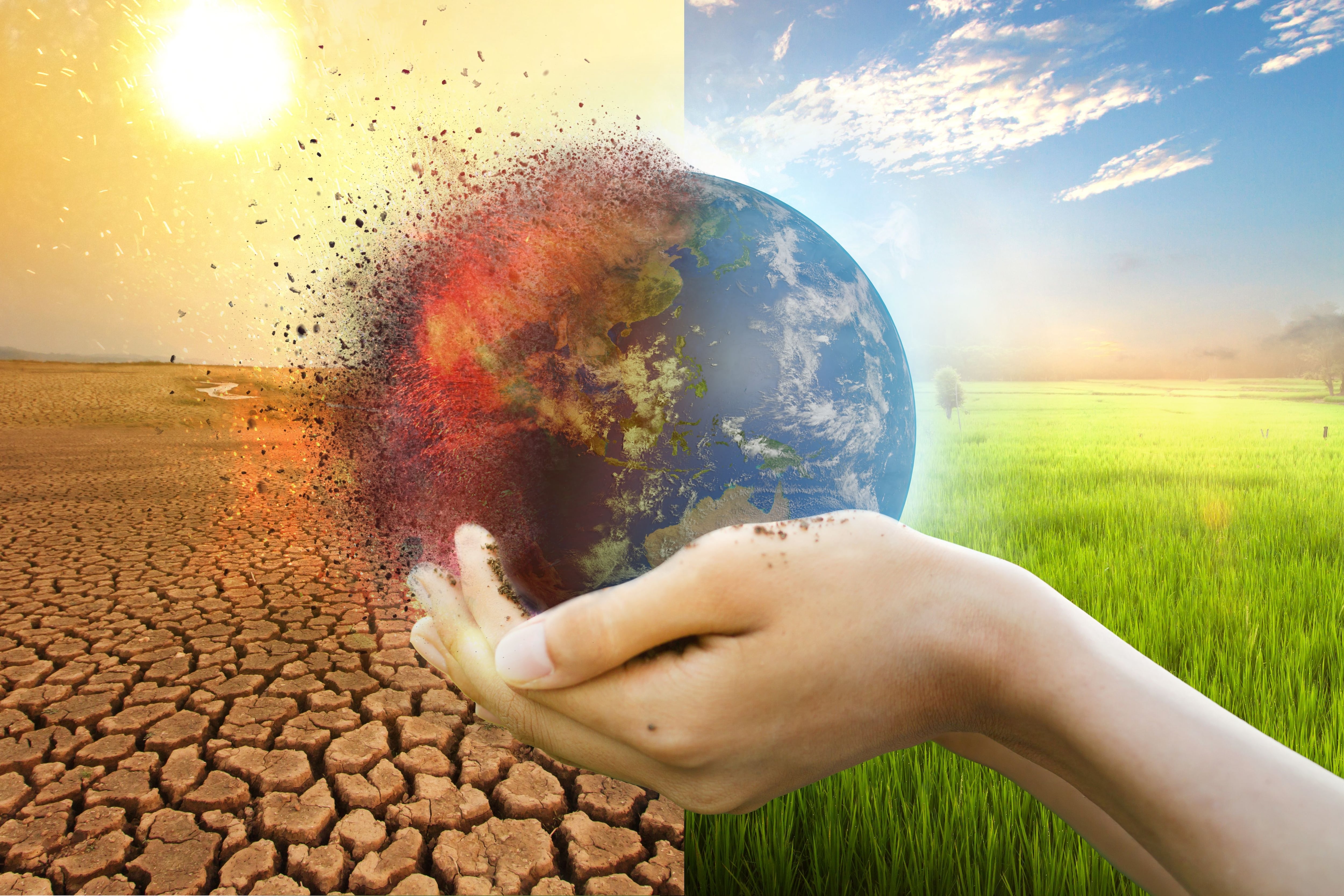 Imagen sobre el cambio climático. (Shutterstock)