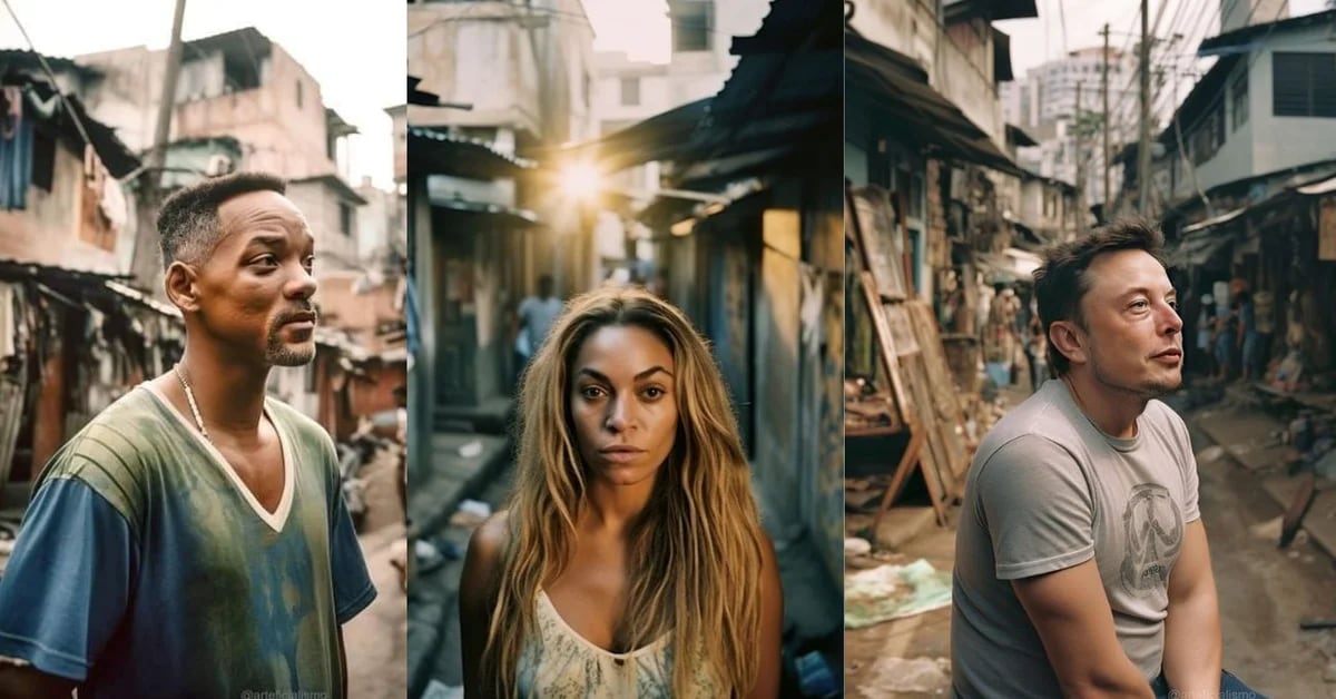 Musk, Beyoncé, Will Smith, Macy e altre celebrità sono state fotografate in condizioni di povertà