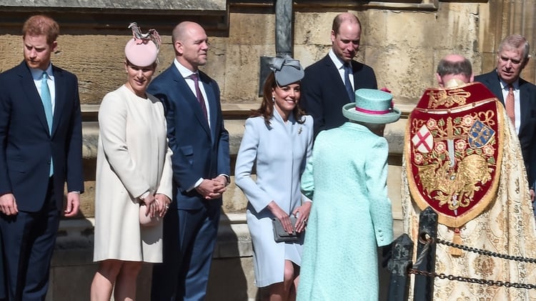 El príncipe Harry fue sin Meghan Markle al festejo de los 93 años de la reina Isabel II