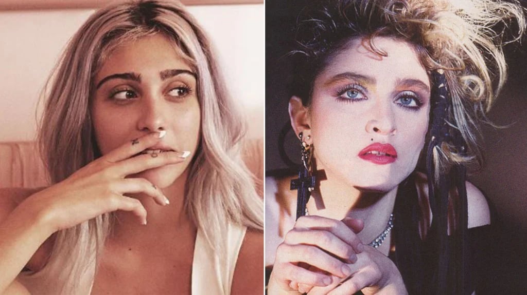 Lourdes y Madonna, cuando la genética puede apreciarse a simple vista