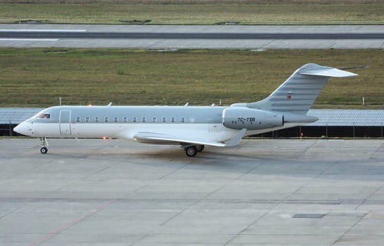 El avión ruso que habría llevado a Cilia Flores a Punta Cana, en República Dominicana