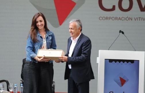 Victoria Villarruel y Alfredo Cornejo se mostraron juntos en Mendoza, durante la Fiesta de la Vendimia