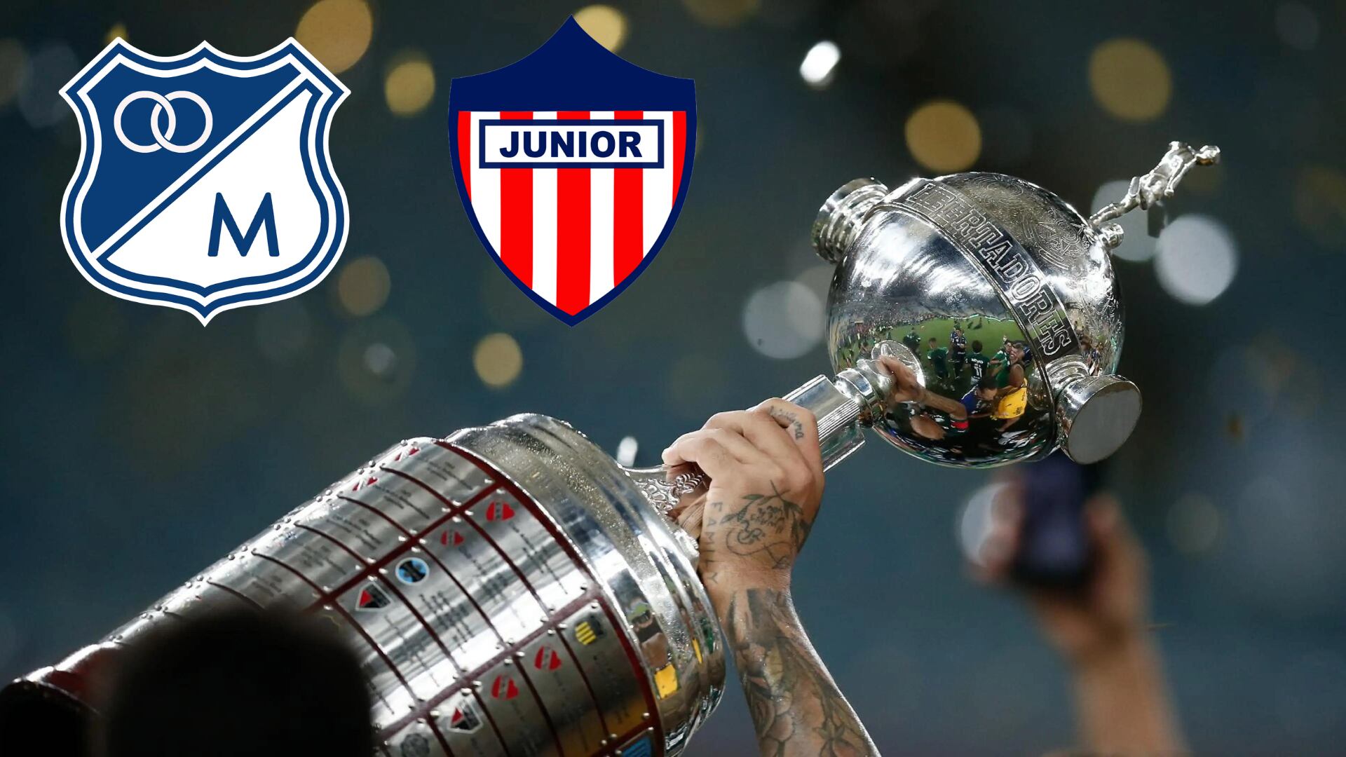 La Copa Libertadores 2024 entregará una millonaria bolsa de premios - crédito Conmebol, Millonarios y Junior