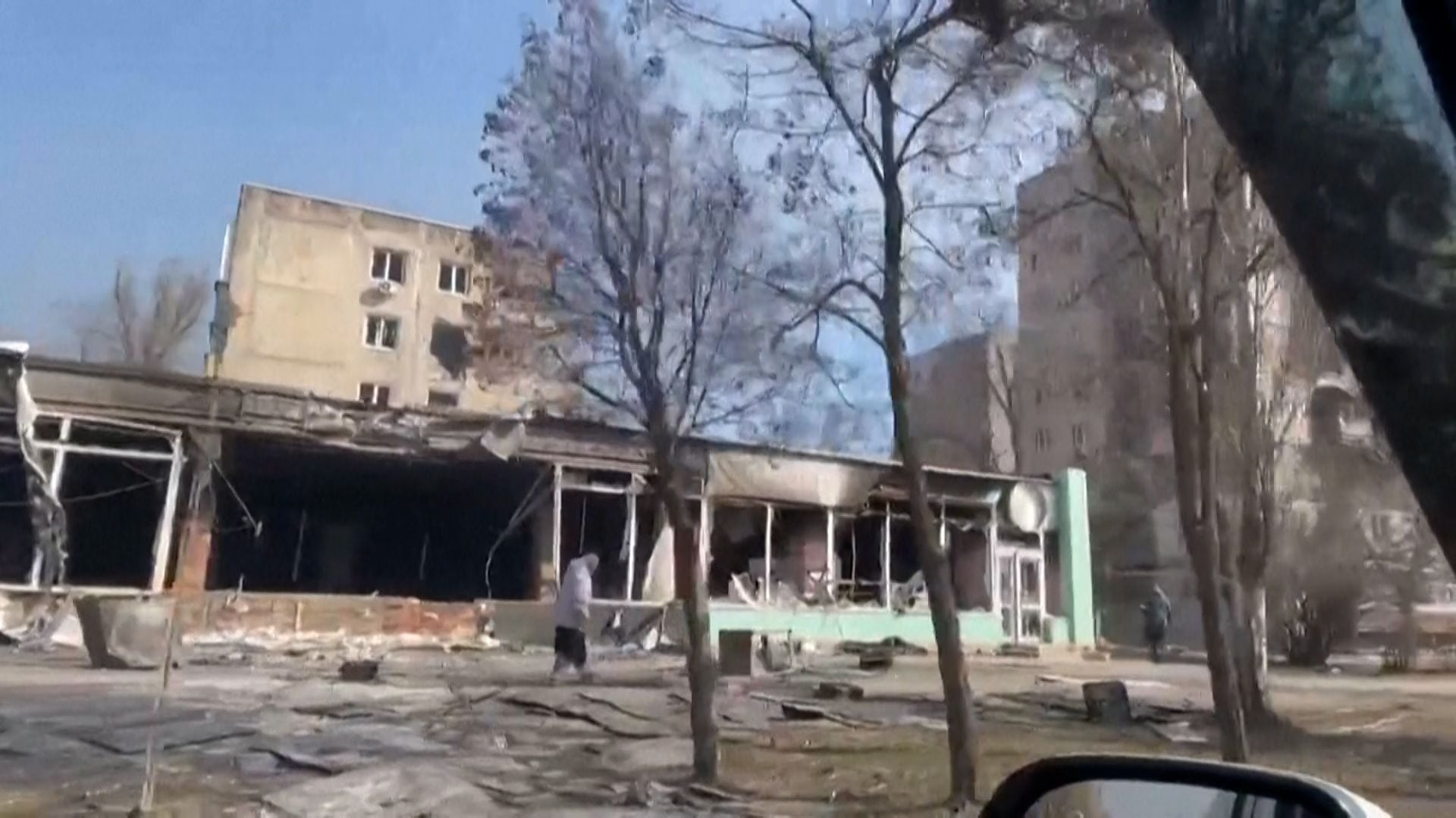 マリウポリの表紙の破壊