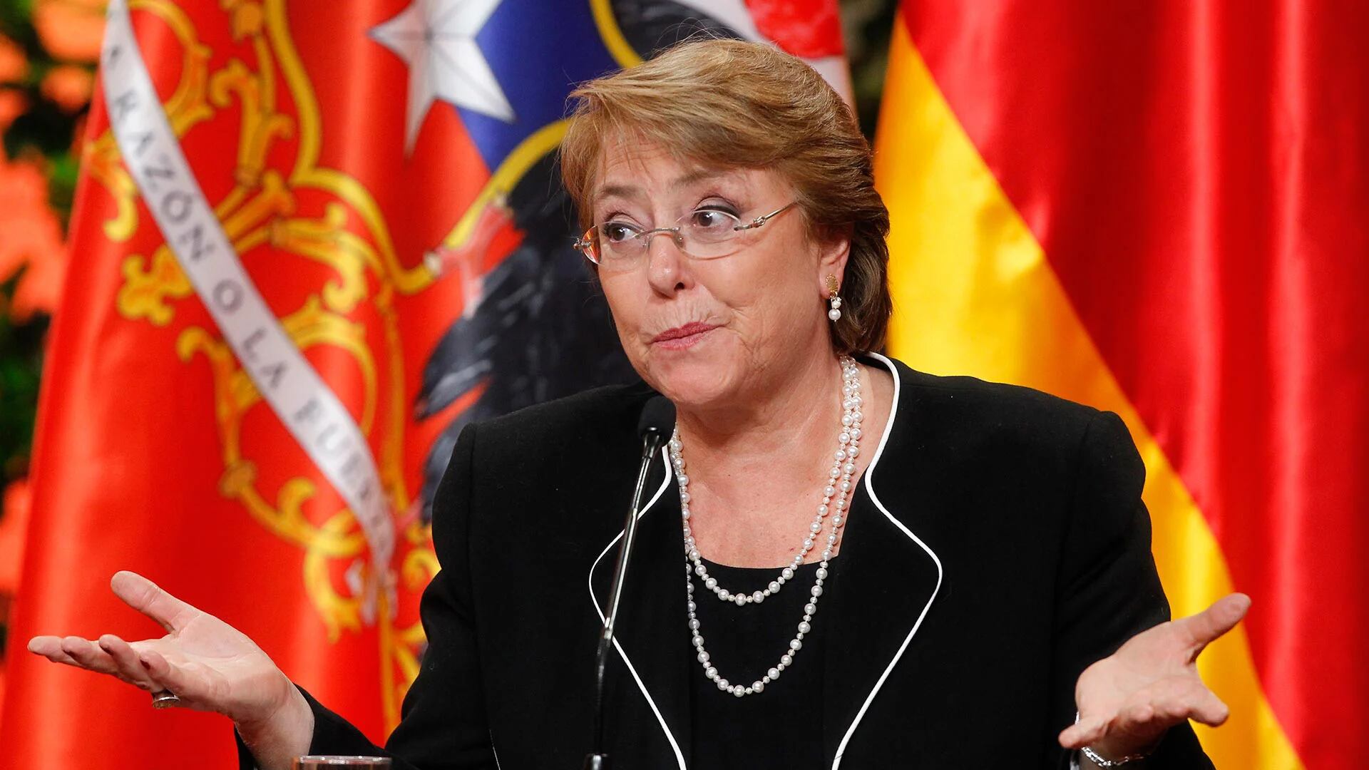 12- Michelle Bachelet es la presidente de Chile