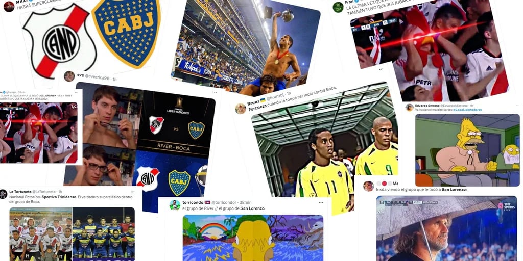 Los mejores memes del sorteo de la Libertadores y Sudamericana: de los dardos de River a Boca al lamento de San Lorenzo