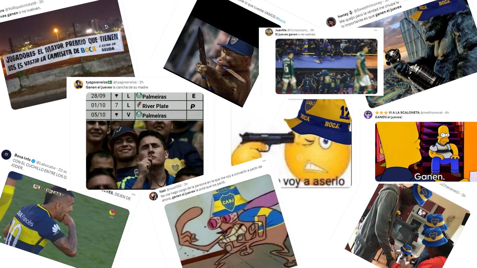 “Ganen el jueves”: la reacción de los hinchas de Boca Juniors en las redes tras la derrota en el Superclásico ante River Plate
