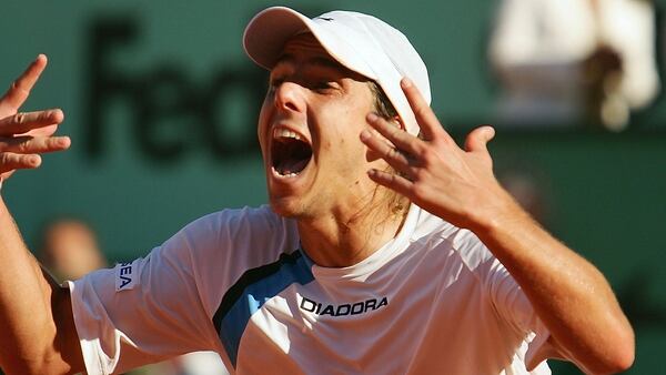 Gastón Gaudio hizo historia en Roland Garros 2004 (Getty Images)