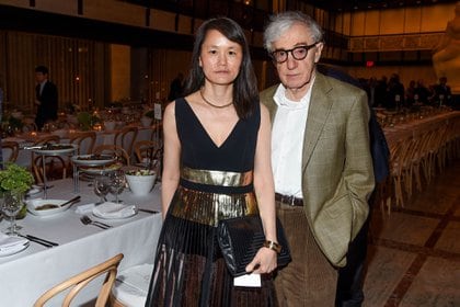 Soon-Yi Previn y Woody Allen (Foto: Shutterstock)
