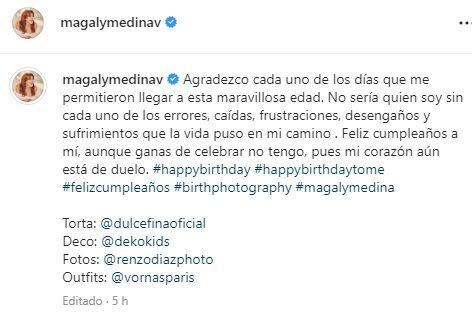Magaly Medina. Instagram