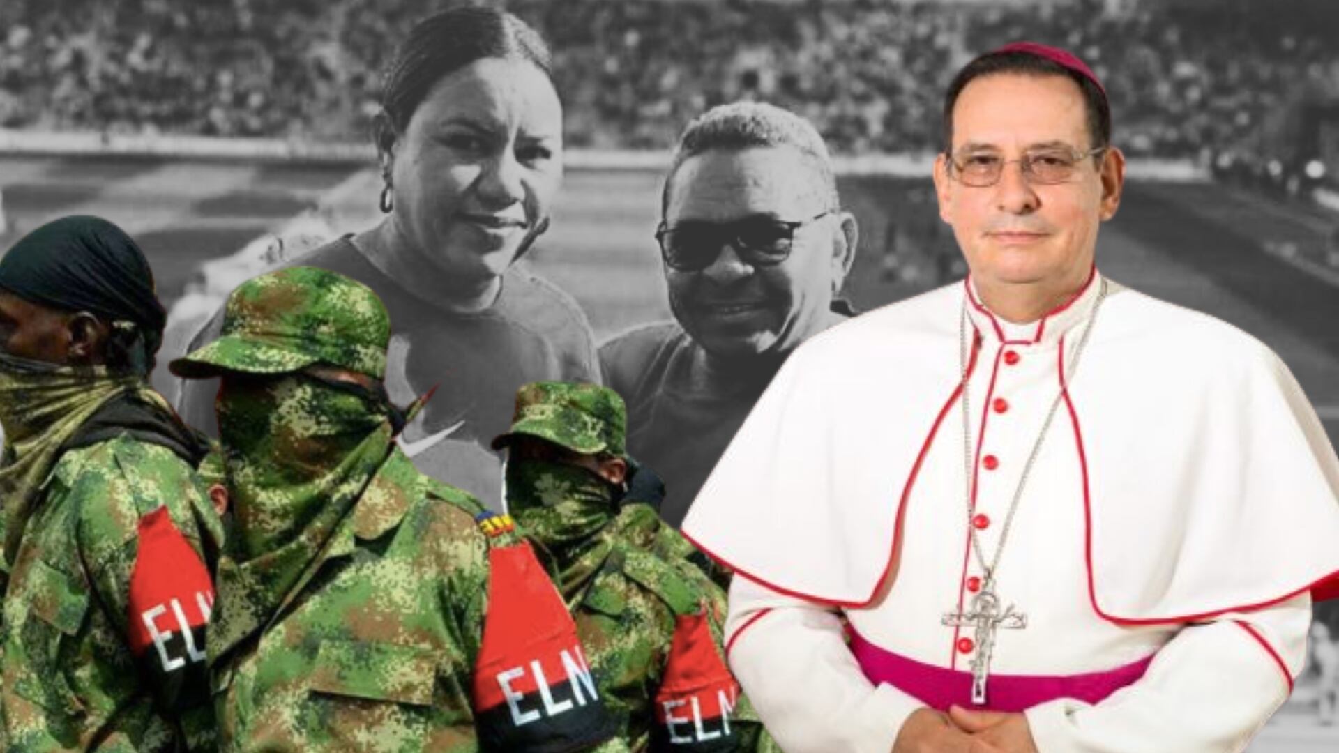La Arquidiócesis de Riohacha, en cabeza de Monseñor Francisco Ceballos, expresaron su inconformidad por la situación que atraviesa la familia de Luis Díaz - crédito Infobae