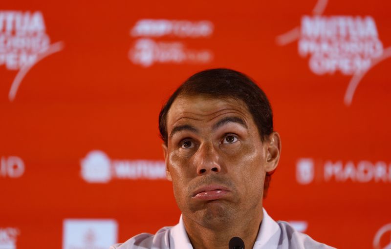 Rafael Nadal puso en duda su participación en Roland Garros (REUTERS/Susana Vera)