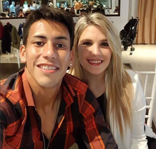 Maquilladora profesional, la joven es madre de Stéfano, el primogénito del jugador de Independiente