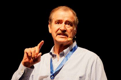 De manera continua, el expresidente Vicente Fox, arremete contra el gobierno de AMLO (Foto: EFE/RICARDO MALDONADO ROZO)