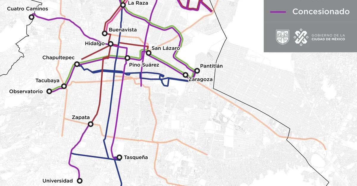Cierre del Metro en CDMX: cuáles son las alternativas de transporte  colectivo este lunes 11 de enero - Infobae