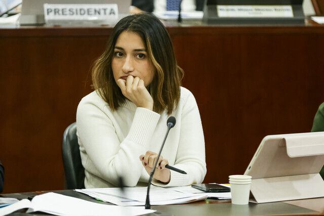 Elsy Mireya Pinzón Barrera declaró que Laura Sarabia hace unos años le robó una tarjeta de crédito e hizo compras con ella en España - crédito Jhon Paz/Colprensa