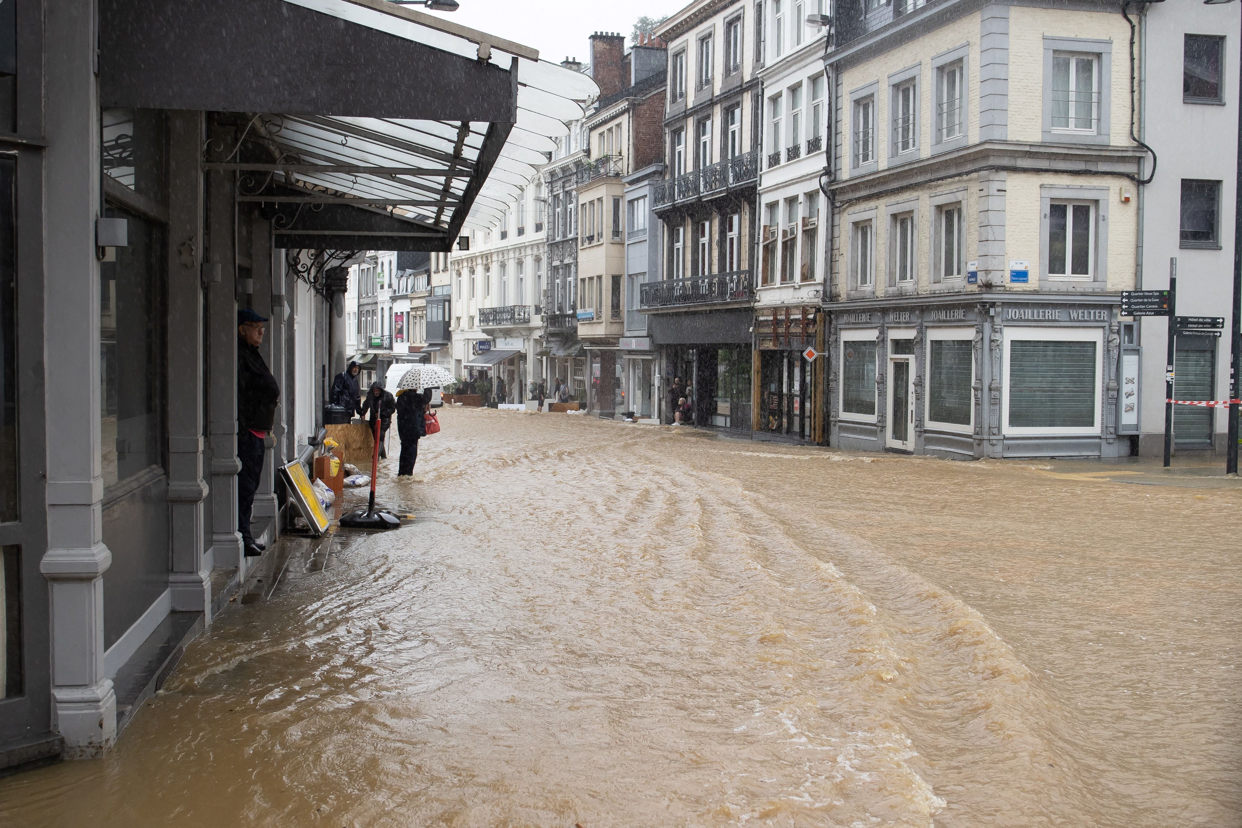 Inundaciones en Europa Alemania-Belgica