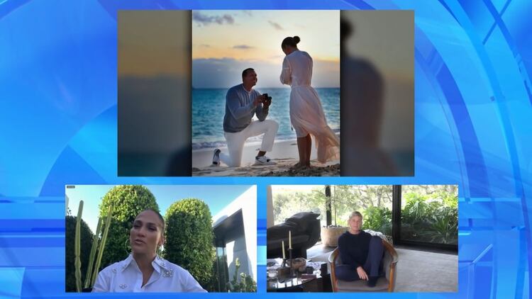 Los famosos pospusieron sus planes de boda (Foto: TheEllenShow - captura de pantalla)